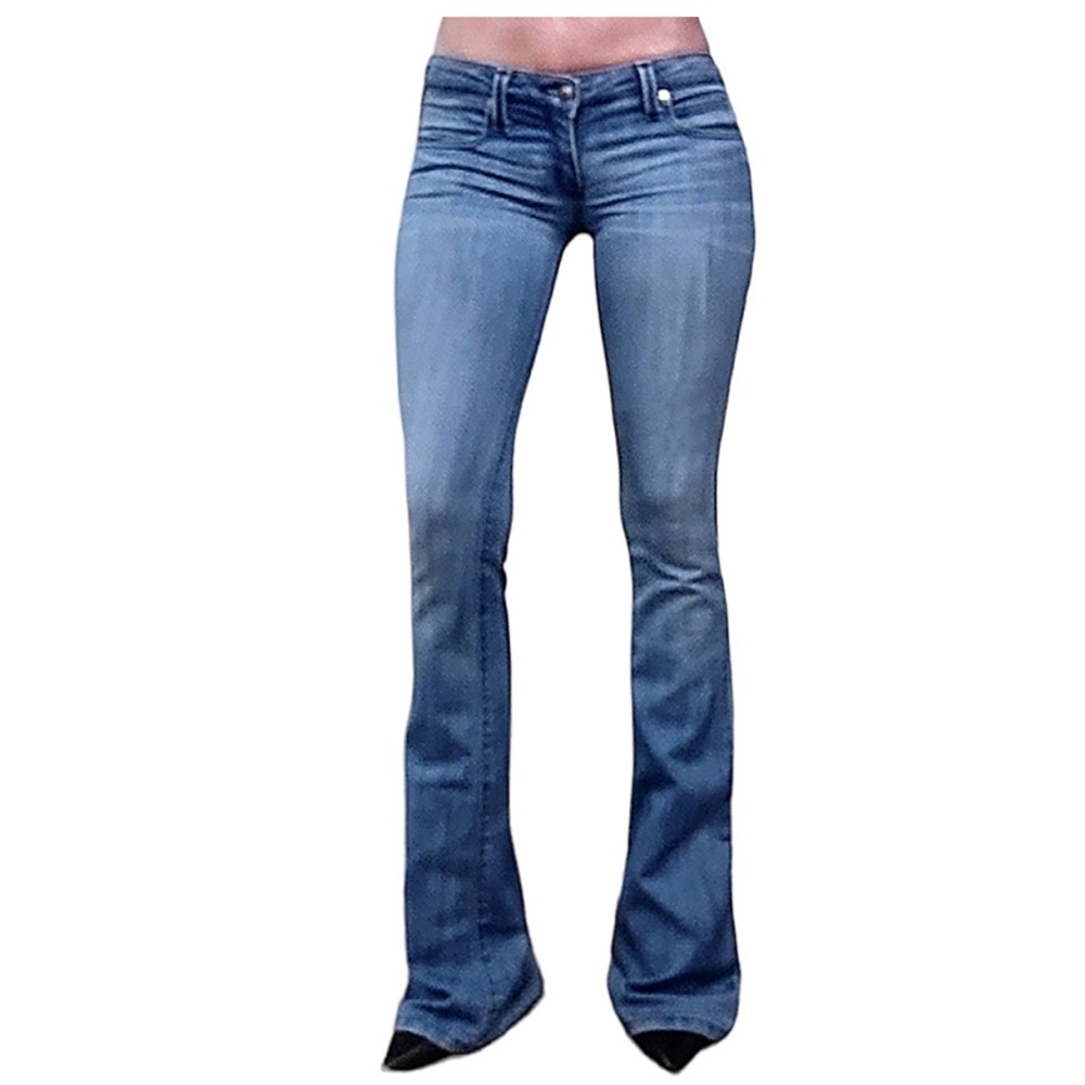 Frankie B Jeans Flare Ultra Low Rise Size 23